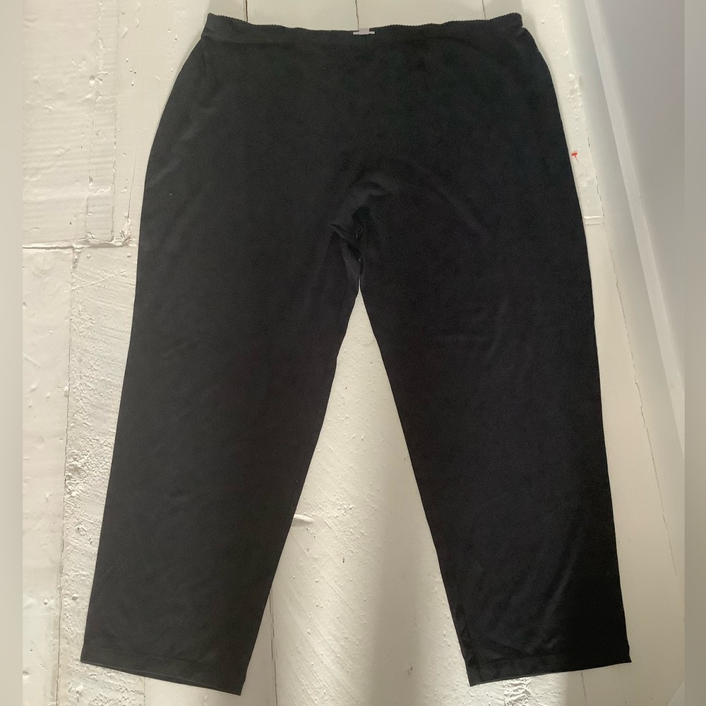 J Jill new wearever pants comfy black stretch plus 4x